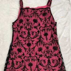Black and Pink Dress